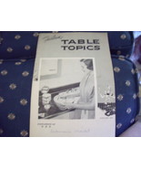 KoFairlawn Table Topics January 1953 compliments of Eckman&#39;s Market - $93.28 MXN