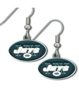 NFL Officially Licensed Team Logo Dangle Earrings (New York Jets) [Misc.] - $12.86