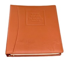 Total Estate Planning Forms Book Ring Leather Binder 2000 Legal Protection image 1