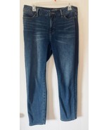 Lucky Brand Hayden Skinny Ladies&#39; Blue Jeans Size 12/31A Too Tough to Die - $22.65