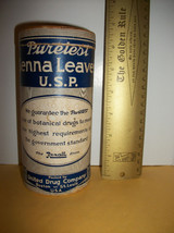 Puretest Senna Leaves Art United Drug Medicine Advertising Paper Home Treasure - $270.66 MXN