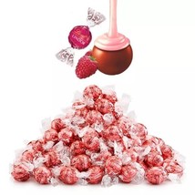 Lindt LINDOR Raspberry Cream TRUFFLES CANDY BULK BAG VALUE PRICE LIMITED... - £26.59 GBP+