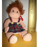 Ty Beanies Girl Doll Toy Ginger Cloth Baby Dollie Kid 1999 Bloomers Dres... - $9.49