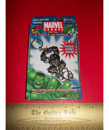 Marvel Heroes Avengers Puzzle Keychain Toy Hulk Puzzling Power Metal Key... - $25.97 CAD
