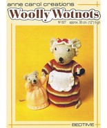 PDF Vintage Woolly Wotnot Knitting Pattern – bedtime mouse - $2.00