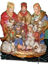Kirkland&#39;s Christmas Potter&#39;s Grade Nativity Night Light Original Box - $546.87 MXN