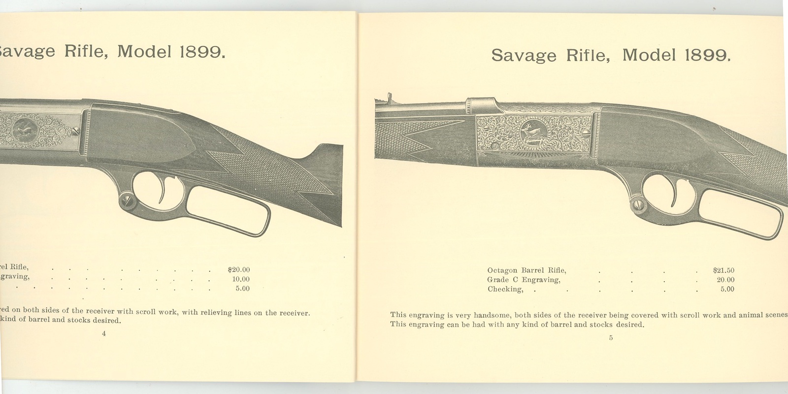 1900 Savage  Arms Company Utica New York Catalog reprint rifle ammo military  Item image 3