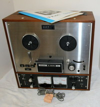 Teac A-4010SL Stereo Reel to Reel Tape Recorder W/ Manual &amp; Cord ~ Working - £343.28 GBP