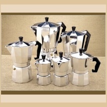 Italian Moka Espresso 1 Cup to 12 Cup Sizes Stove Top Coffee Percolator Brew Pot image 4