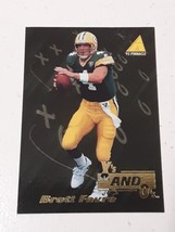 Brett Favre Green Bay Packers Falcons 1995 Pinnacle X&#39;s And O&#39;s Card #97 - £0.73 GBP