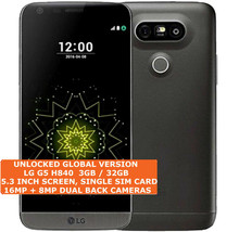 LG g5 h840 Pick 3gb 32gb Octa-Core 16mp Fingerprint ID 5.3 &quot;Android Smartphones - £143.62 GBP