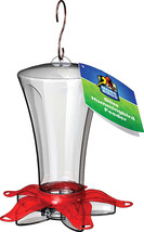 More Birds Bliss Plastic Hummingbird Feeder - 13oz Capacity with Easy-Fill Desig - £20.50 GBP