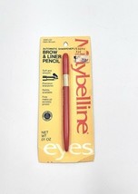 Maybelline Brow and Eye Liner Pencil Dark Brown NOS Vintage Automatic Sh... - $14.80