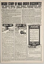 1956 Print Ad Zebco &amp; Mitchell Fishing Reels &amp; Conolon Rods Klein&#39;s Chicago,IL - £14.16 GBP