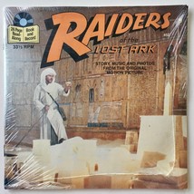 Raiders of the Lost Ark SEALED 7&#39; Vinyl Record / 24 Page Book, Buena Vista 452 - £52.16 GBP