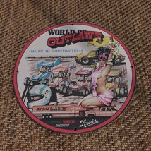 1984 Vintage Style World Of Outlaws Skoal Bandits Fantasy Porcelain Enamel Sign - £93.43 GBP