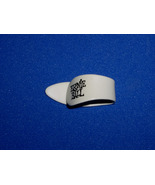 Ernie Ball Guitar Thumb Pick Out Of Production Size Medium Color White * - £19.53 GBP