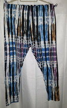 Rouge Collection tie dye leggings, Plus size 3X - £14.68 GBP