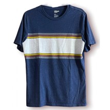 Urban Pipeline Young Men&#39;s Ultimate T-Shirt Heather Blue with Stripes-Size S - £7.00 GBP