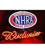 NHRA Drag Racing Championship Budweiser Neon Light Sign 13" x 8" - £155.58 GBP