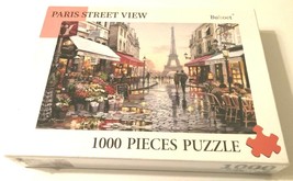 Buhoet Paris Street View 1000 Pieces Jigsaw Puzzle New - $26.94