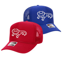 Cute Bearded Dragon Embroidered Foam Trucker Hat, 5 panel cap, 32-467 - $34.16 CAD