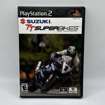 SUZUKI TT SUPERBIKES: REAL ROAD RACING PS2 PLAYSTATION 2 GAME COMPLETE CIB - £7.17 GBP