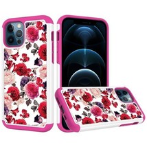 Design Tough Hybrid Case For I Phone 12/12 Pro Antique Flowers - £6.12 GBP