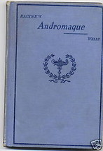 Education Treasure Theater Play Book Andromaque 1899 Jean Racine French Tragedy - £15.17 GBP