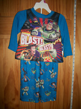Disney Baby Clothes 12M Toy Story Infant Sleepwear Set PJ Buzz Lightyear Pajamas - £11.38 GBP