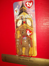 Ty Beanies Plush Toy Mini Britannia McDonald Teddy Bear Babies Stuffed Animal - £11.13 GBP