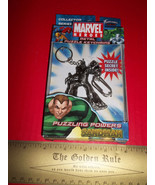 Marvel Heroes X-Men Puzzle Keychain Toy Sandman Puzzling Power Metal Key... - $25.97 CAD