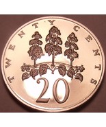 Large Rare Proof Jamaica 1976 20 Cents~Mahoe Trees~24,000 Minted~Free Sh... - £6.19 GBP