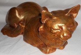 Anthony Freeman Mc Farlin Large Gold Cat Made In California - £117.43 GBP