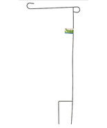 Garden Collection Metal Flag Pole/Flower Pot Holder,35.5”x15.25”-NEW-SHI... - £15.68 GBP