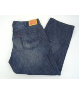 Levi&#39;s 559 Jeans Men&#39;s Size 40x30 Straight Leg Dark Blue Wash Pants Cotton - £14.86 GBP