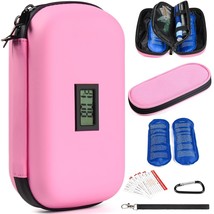 Insulin Cooler Travel Case with Shockproof Protection, Built-in Thermome... - $294.27 MXN
