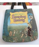 Sleeping Beauty Tote Bag Disney Store Walt Disney&#39;s Embroidered EUC 16&quot;x16&quot; - £14.61 GBP