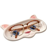 Ceramic Tray Hand Painted Cat Face for Glasses/Keys/Change/Snack tray(NEW) - $130.03 MXN