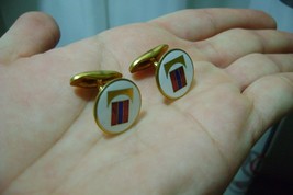 vintage enamel cufflinks by sporrong  ((consult stock)) - $47.00