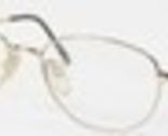 Vintage Werndl OPTIK 506 1 Shiny Gold UNIQUE RARE EYEGLASSES FRAME 51-16... - $52.17
