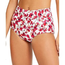 $58 Tommy Hilfiger Women&#39;s Standard High Waisted Bikini Bottom Pink Size Large - £18.62 GBP