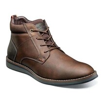 Men's Nunn Bush Circuit Plain Toe Chukka Work Boot Brown Multi 85009-249 image 6