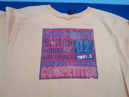 vintage abecrombie fitch long sleeve  92 mountain bike trail competitor graphic  - £15.49 GBP