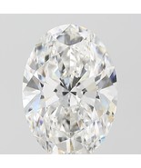 Lab Grown 3.19 Ct OVAL Cut E Color VS1 Clarity IGI Certified CVD Diamond - €743,43 EUR