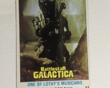 BattleStar Galactica Trading Card 1978 Vintage #53 Lotays Musicians - $1.97