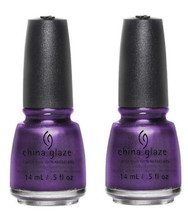 2 Pack China Glaze Nail Lacquer With Hardeners: 567 Coconut Kiss - £9.48 GBP