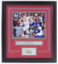 Albert Pujols Framed 8x10 St. Louis Cardinals Photo w/ Laser Engraved Si... - £77.24 GBP