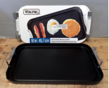 Viking Hard Anodized Nonstick Double Burner Griddle, 18&quot; x 11&quot; - $104.97