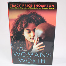 SIGNED A Woman&#39;s Worth A Novel By Tracy Price Thompson Hardcover BOOK w/... - £8.01 GBP